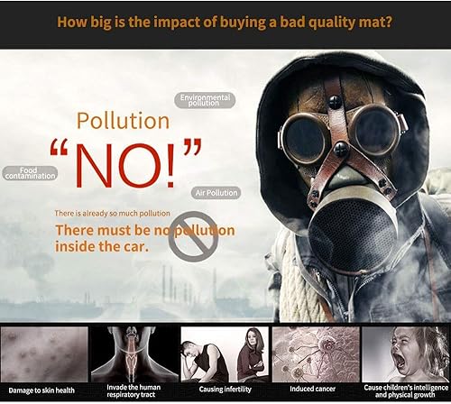 Miniatura 6 de Alfombrillas de automóvil aptas para GLS Class 2016, 2017, 2018, 2019, cobertura completa, protección para todo tipo de clima, forros de cuero