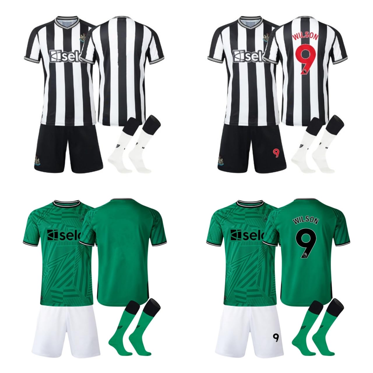 ニューカッスル 23-24 ウィルソン ユニフォーム