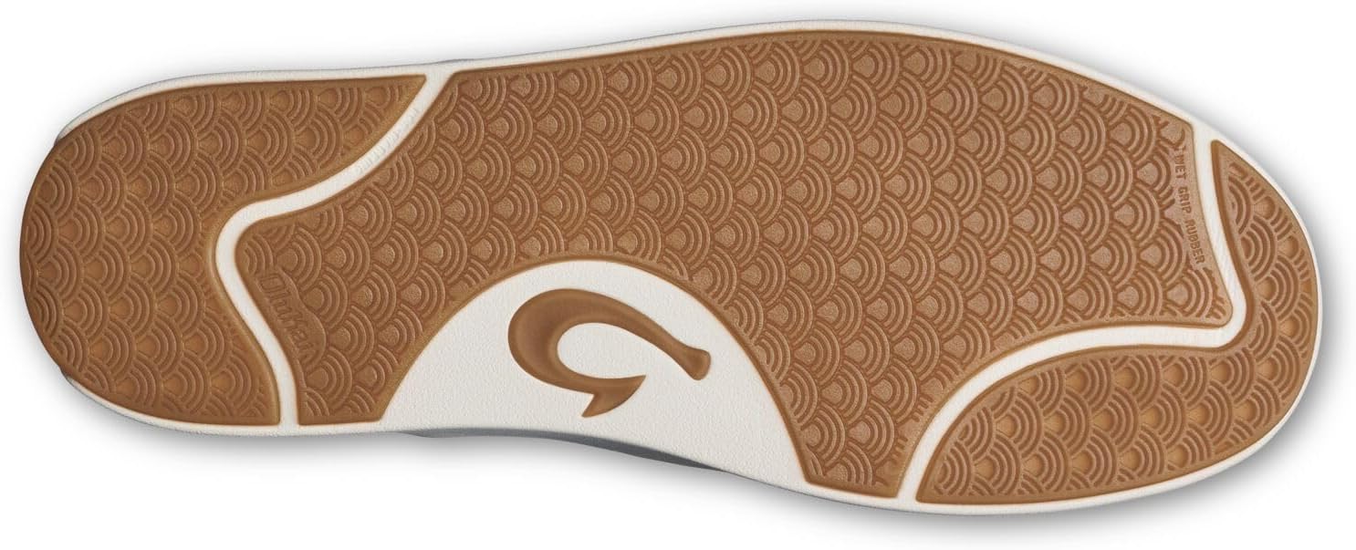 OLUKAI Lae'ahi Lauhala Men's Woven Leather Shoes, Versatile Everyday Leather Sneakers, Easy Slip On Design, All-Day Wear & Comfort - Image 7