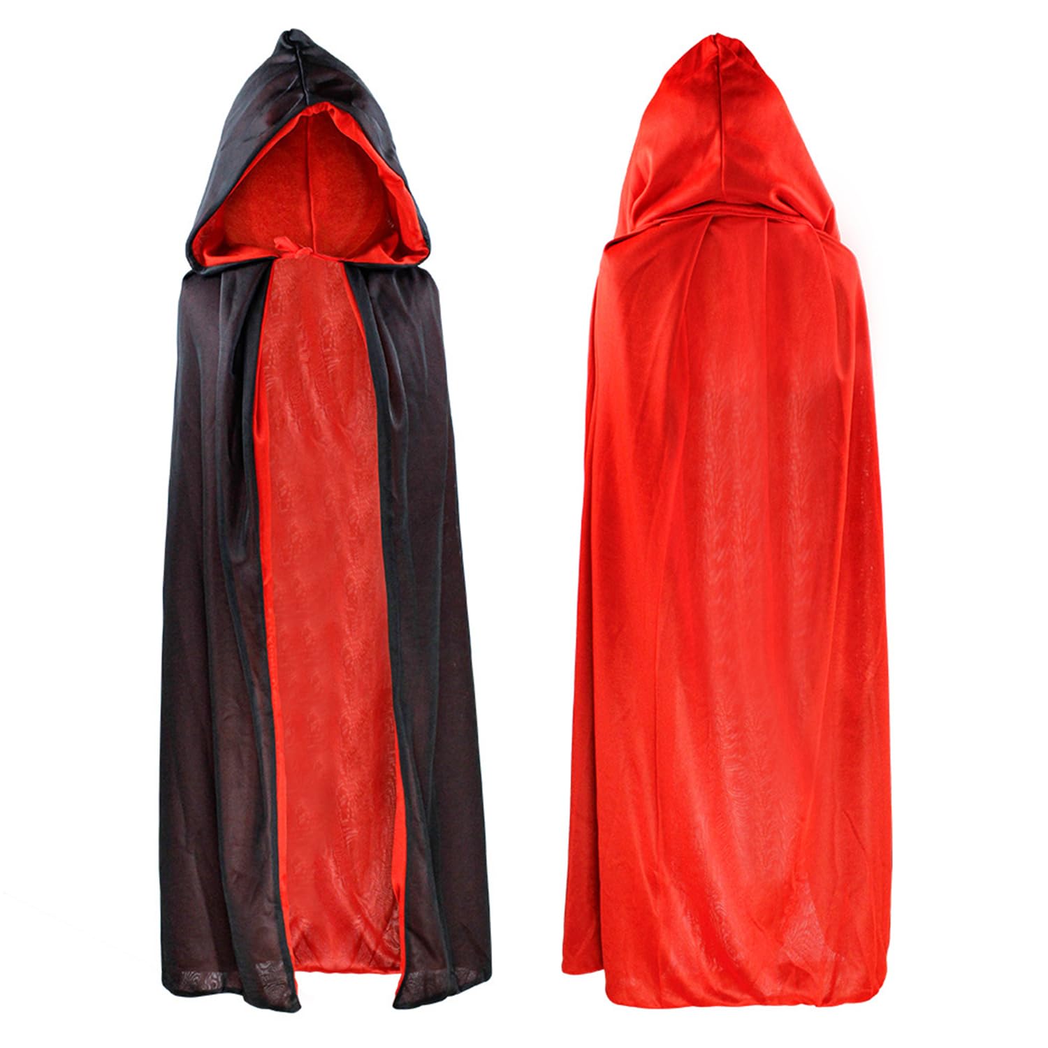 YXHZVON Halloween Hooded Cloak, Vampire Hooded Cape Witch Cosplay Accessories