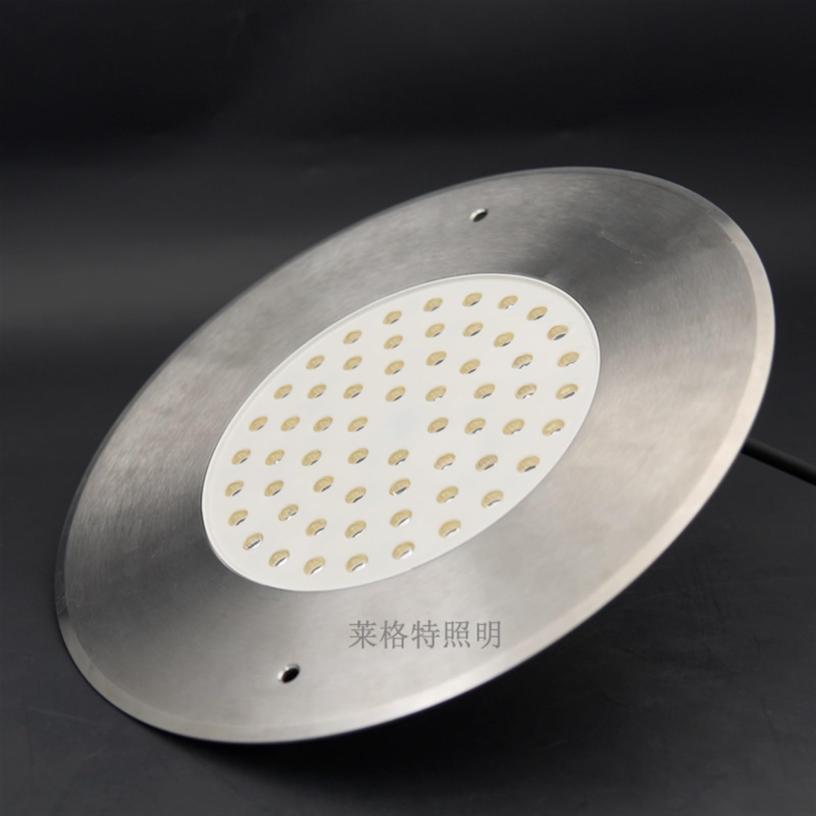 EDEDE Luci Piscina, Luci for Piscina, Luci for Piscina in Acciaio Inossidabile, Luci subacquee Integrate, Luci subacquee RGB Colorate con Telecomando(Warm White/Pure White,Ф280mm-36W)
