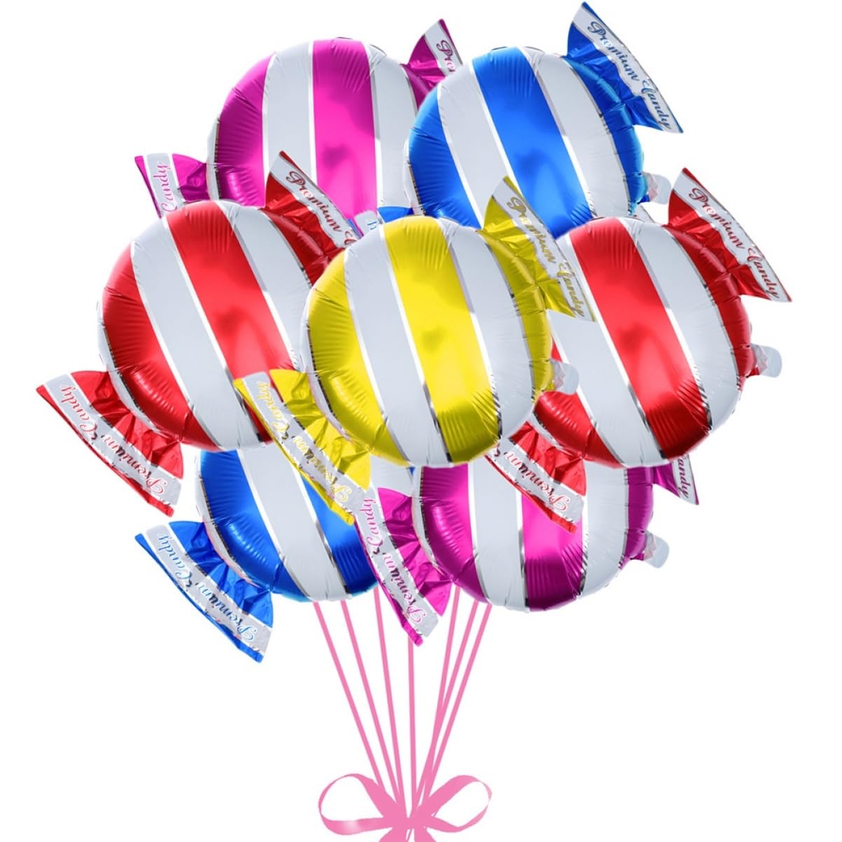 KOMBIUDA Stk Mylar-Ballons Ballons in Bonbonform Süßigkeiten-Party-Luft Geburtstag Luft Süßigkeiten-Helium Süßigkeiten balloons wasser Folien