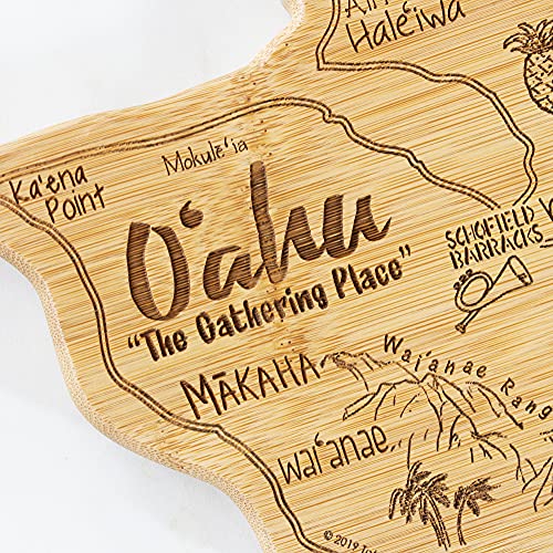 Tabla De Cortar Bamboo Oahu 14x11x1.6 cm miniatura 6