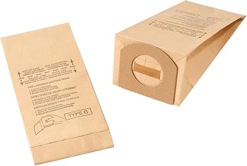 Miniatura 7 de CF Clean Fairy Paquete de 36 bolsas de aspiradora compatibles con aspiradoras de mano Royal Dirt Devil tipo G de repuesto para 3010347001, 3010348001