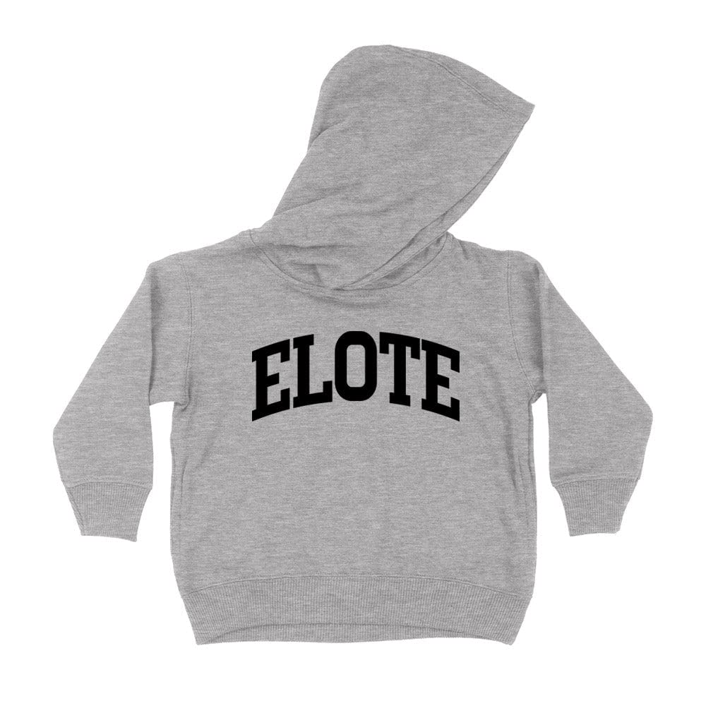 Elote Collegiate Kids Hoodie Sweatshirt Toddler 2T Heather Grey