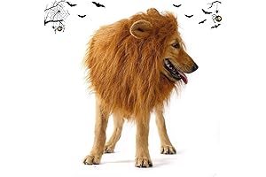 6MILES 1 Pcs Light Brown Adjustable Washable Comfortable Funny German Shepherd Costume...