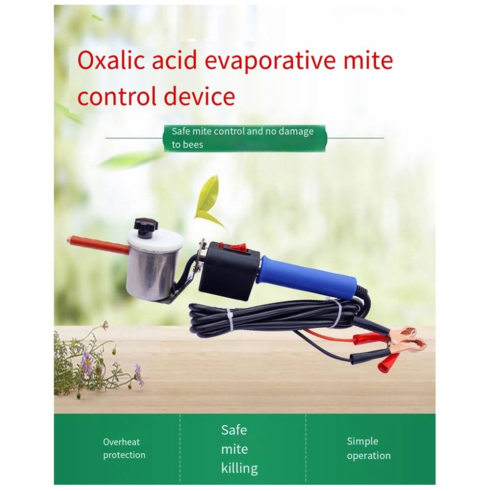 Verbesserter Oxalsäure-Verdampfer, Verdampfer für Bienen und Milben, Verdampfer für Waben und Milben, elektrische Heizung und einfach zu bedienen