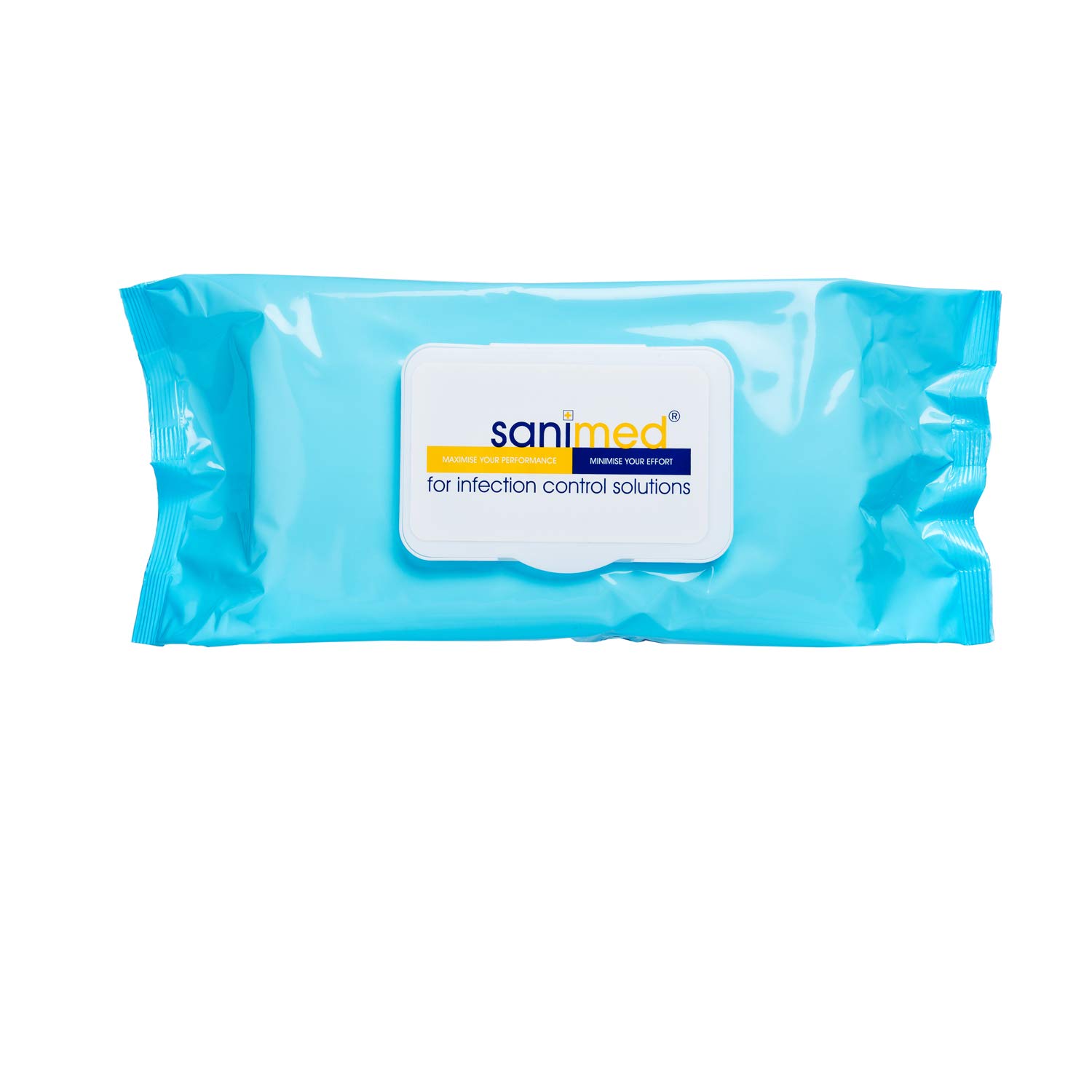 Pack of 100 x 70% IPA Surface Wet Wipes - No water, for quick sanitising of surfaces.