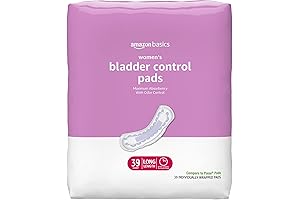Amazon Basics Cotton Incontinence Pads for Maximum Protection and Comfort