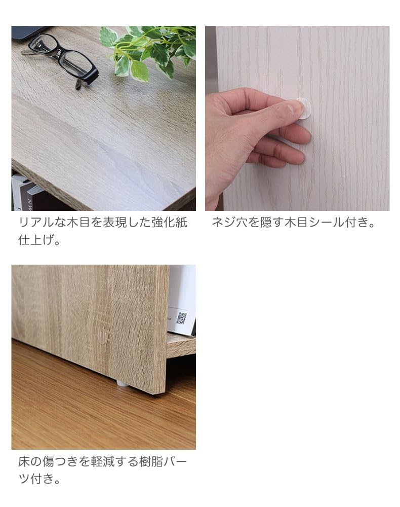 Amazon | FuLe YunQi幅90cmデスクデビュー1幅90奥行48デスク90cm