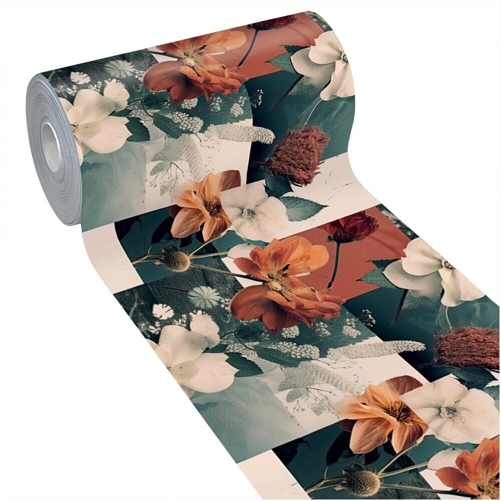 emmevi Tappeto Cucina Antimacchia Passatoia Pvc Stampa Digitale Morbido Moderno Antiscivolo 51x160 Dis_N
