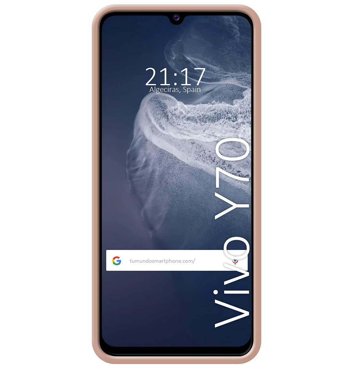 QC-EMART Lot De 3 Coques Compatible Avec Vivo Y70 Coque