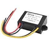 DROK DC-DC Stabilizer, 9V-36V to 12V Boost Buck Converter 5A 60W Waterproof Auto Step Up Down Voltage Regulator 12V Volt Transformer for Car Audio Solar Power System LCD Television LED Display Screen