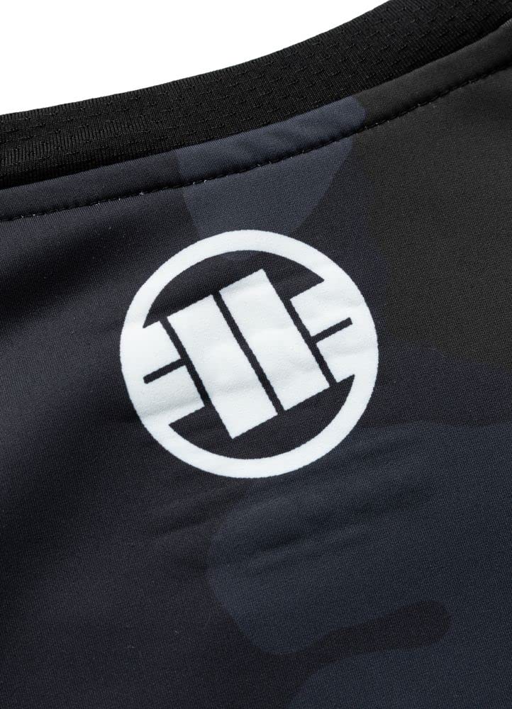 Pitbull Koszulka męska z długim rękawem Rashguard Gym Sport Pit Bull West Coast ADCC Camo