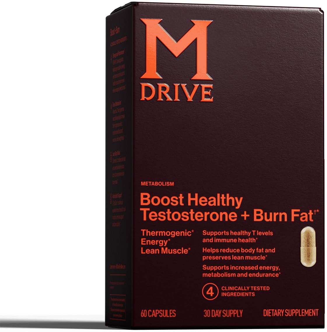 Mdrive Boost and Burn Testosterone Booster...