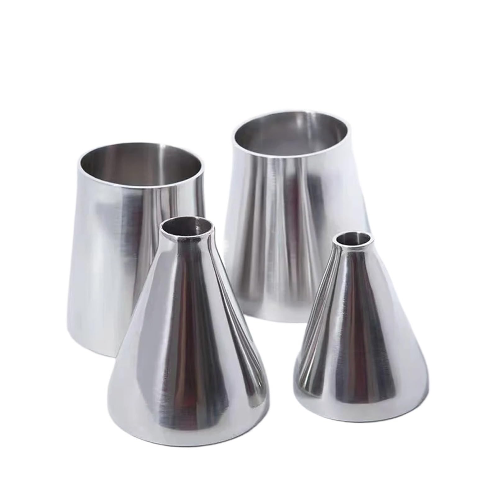 AARTERZZA 1PC 104mm - 85mm SS304 Stainless Steel Butt Welding Speed Reducer