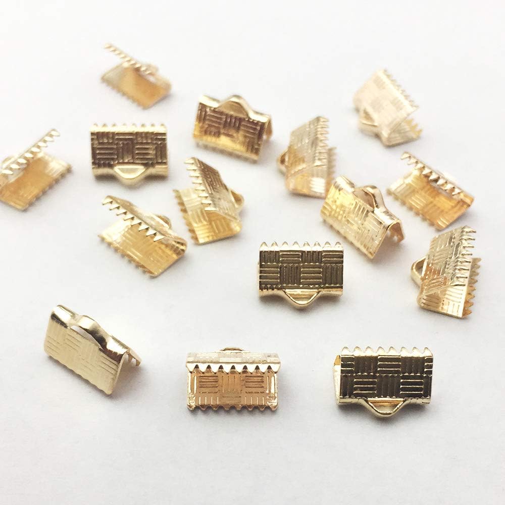 リュミエラ ワニカン 10mm ゴールド 50個セット 紐止め金具 ワニ口 エンドパーツ アクセサリーパーツ 金具 留め具 クリップ 紐留め アクセサリーパーツ 通販 Amazon