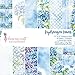 Produktbild Dress My Craft DMCP1134 Einseitiger Papierblock, 30,5 x 30,5 cm, 24 Packung, Hortensien-Rasen, 12 Designs/je 2 Stück, 12-x-12-Inch