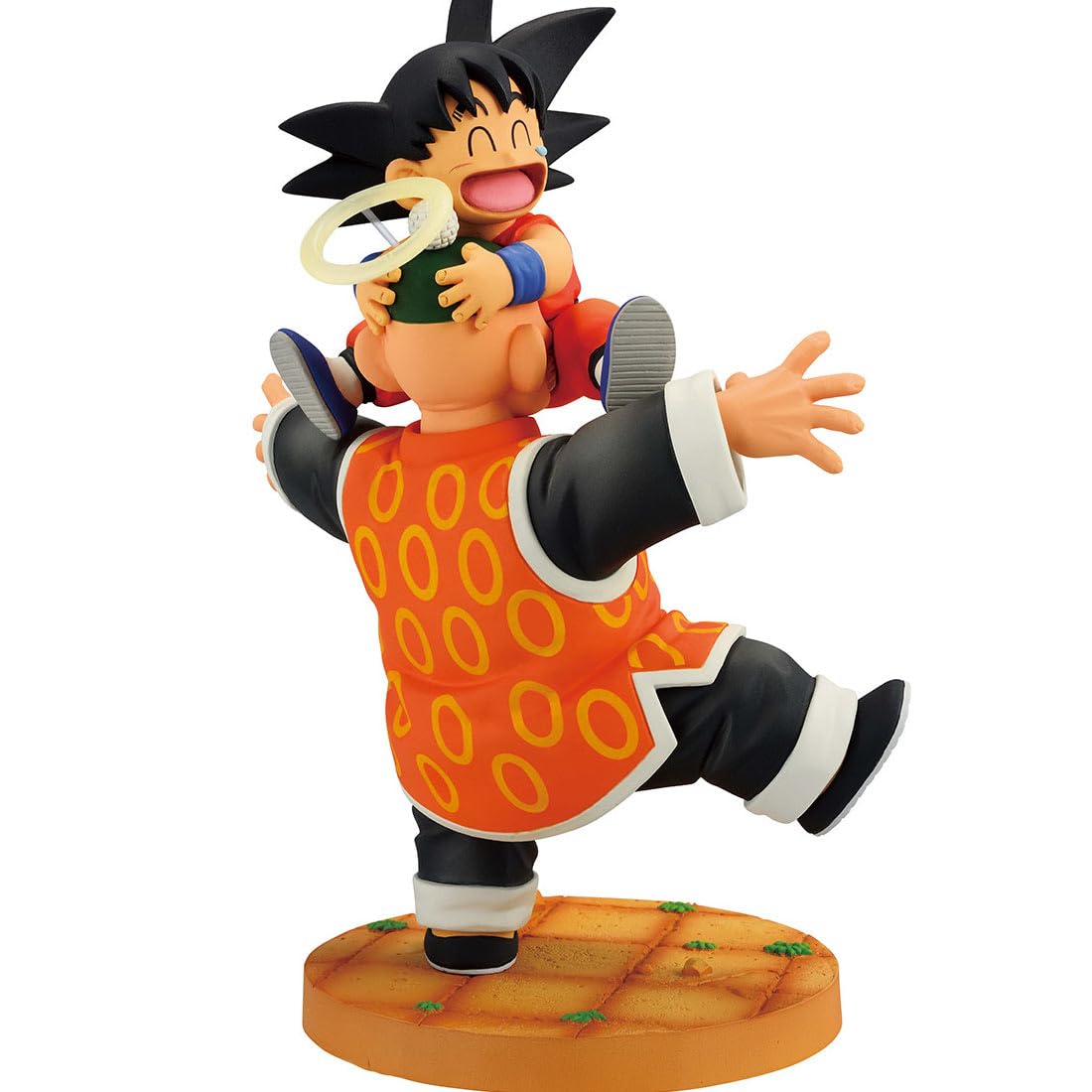 ICHIBANSHO FIGURE - Dragon Ball - Son Goku & Grandpa Son Gohan (Dragon History II) Revible Moment Collectible Statue