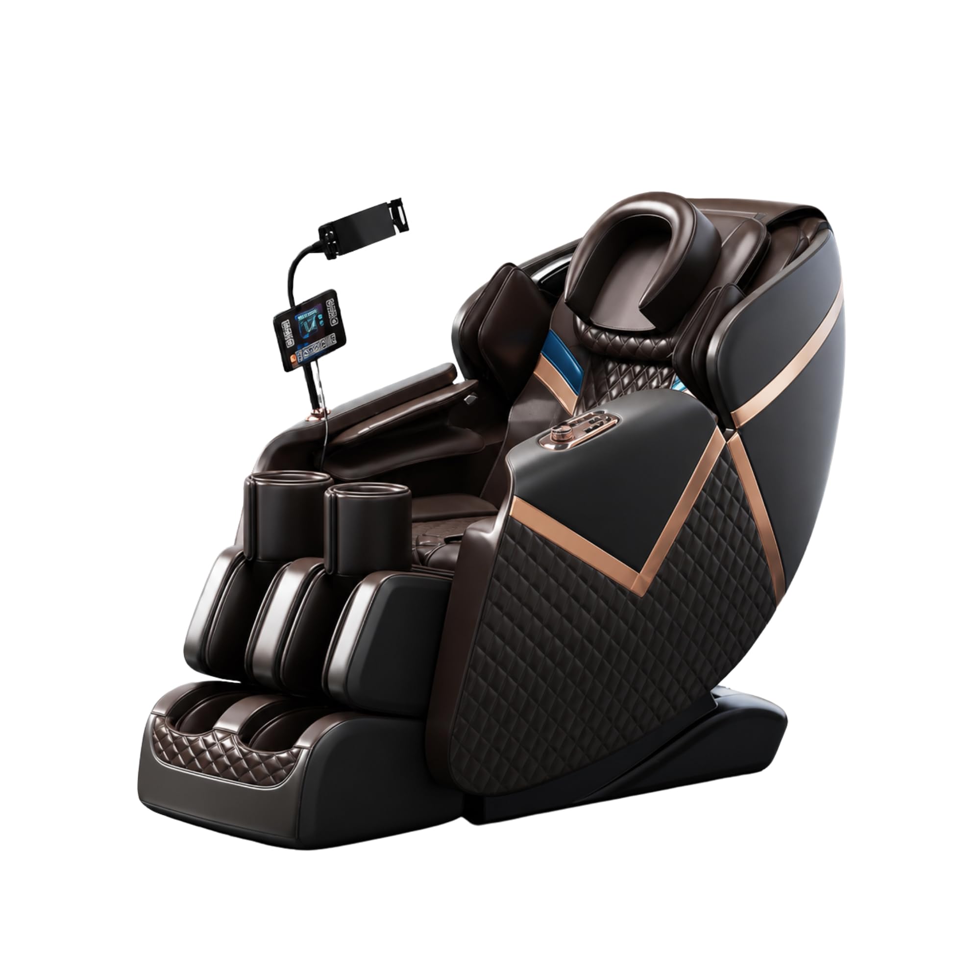 ARG Healthcare Full Body Massage Chair for Pain Relief with 5 Auto & 3 Manual Mode,AI Voice Control, Zero Gravity, Foot Roller, Heating,30 Airbags,Bluetooth Speaker,LCD Controller (A2 Massage Chair)-image-5