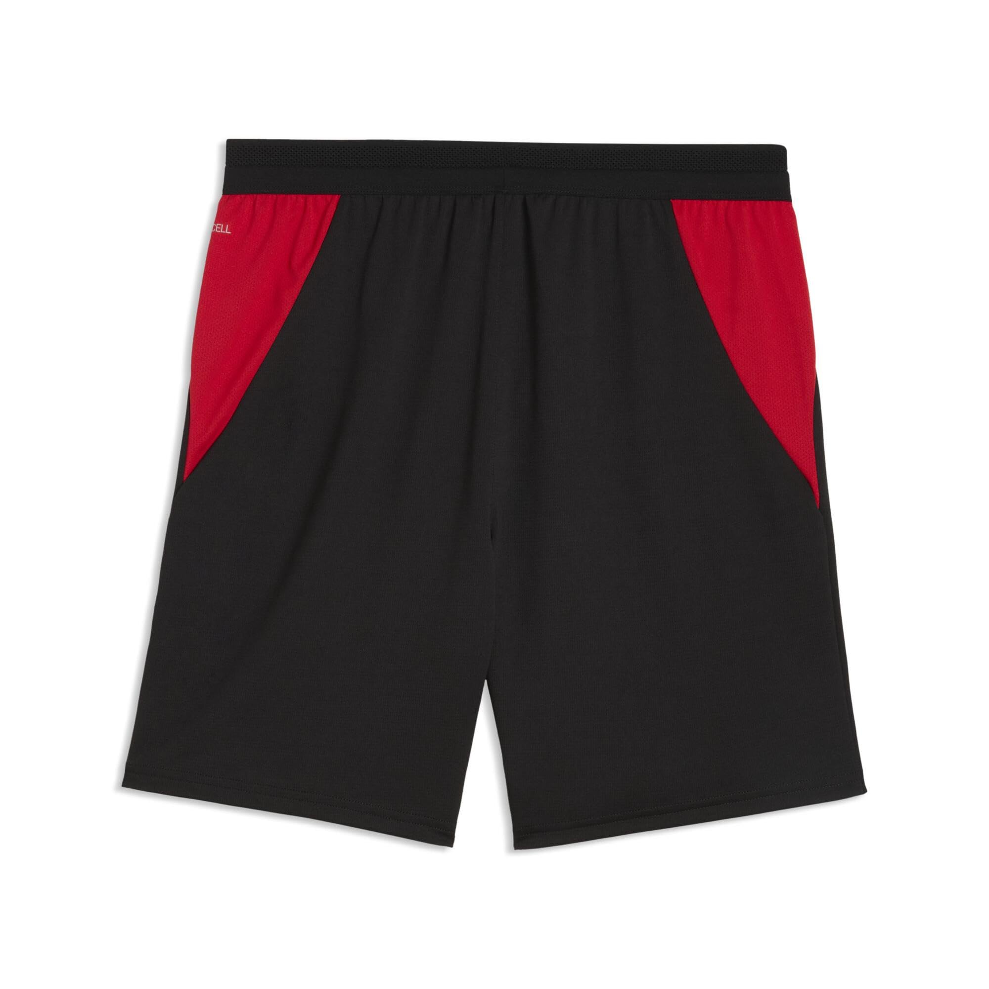 Puma 784149 AC Milan Herren Uniform Atmungsaktiv Schnelltrocknend Regular Fit Shorts ACM
