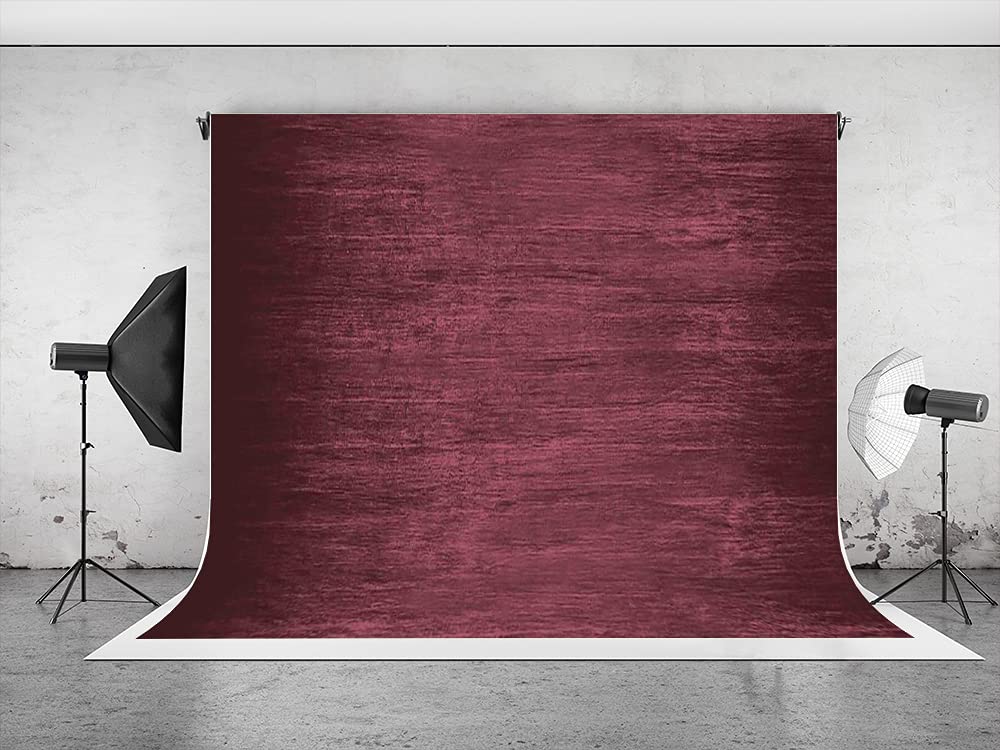 K Kackool7x5ft/2.2x1.5m Dark Red Backdrops Abstract Portrait Backgrounds for Professional Photography Studio