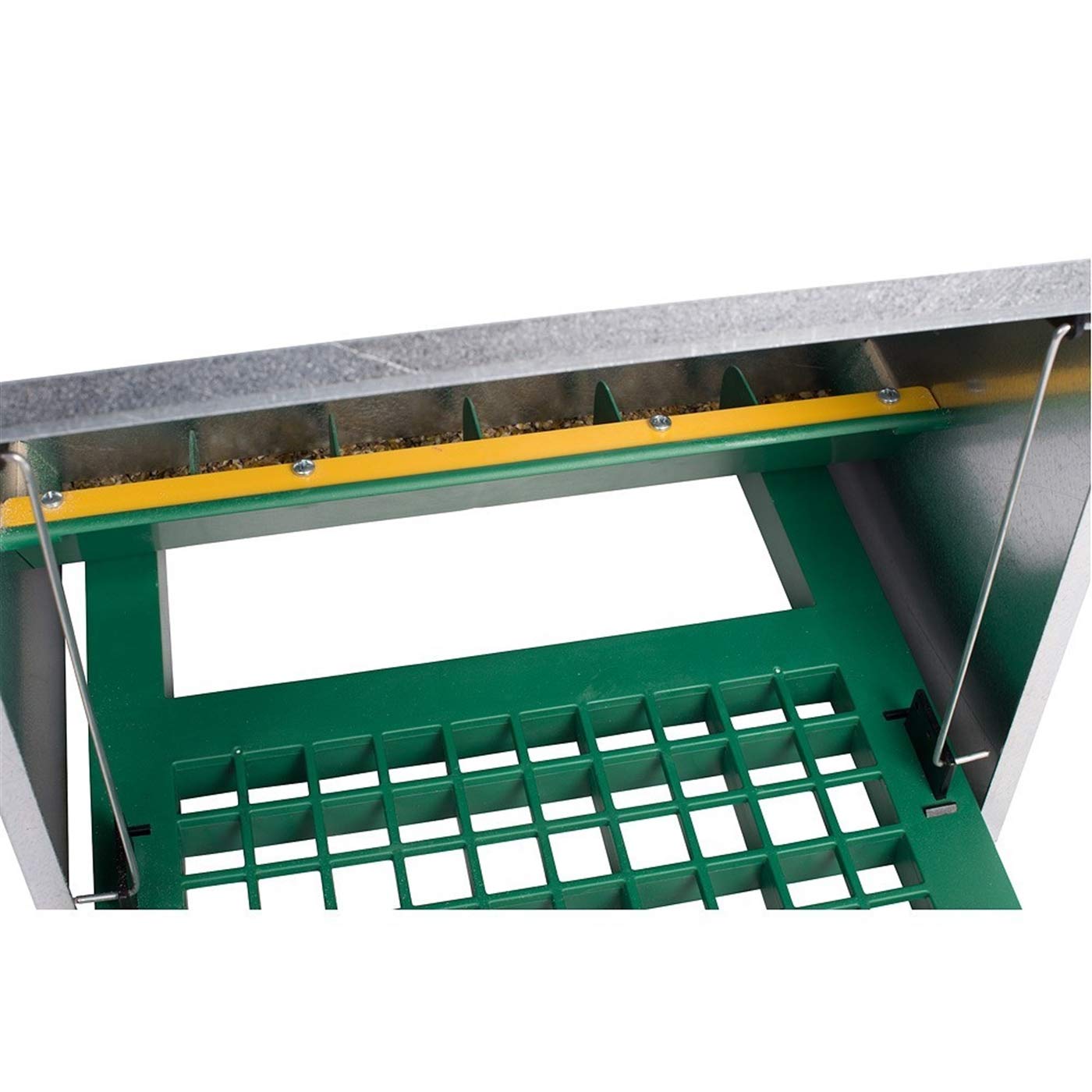 VOSS.farming Tolva comedero automático para Aves y gallinas con Apertura mecánica, hasta 5kg