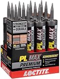 Loctite PL Max Premium Construction Adhesive 9 oz., 12 Pack