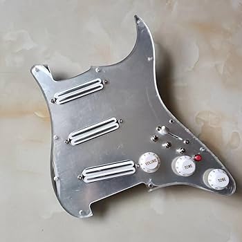 Amazon | SSS 配線済みピックアップエレキギターピックガード