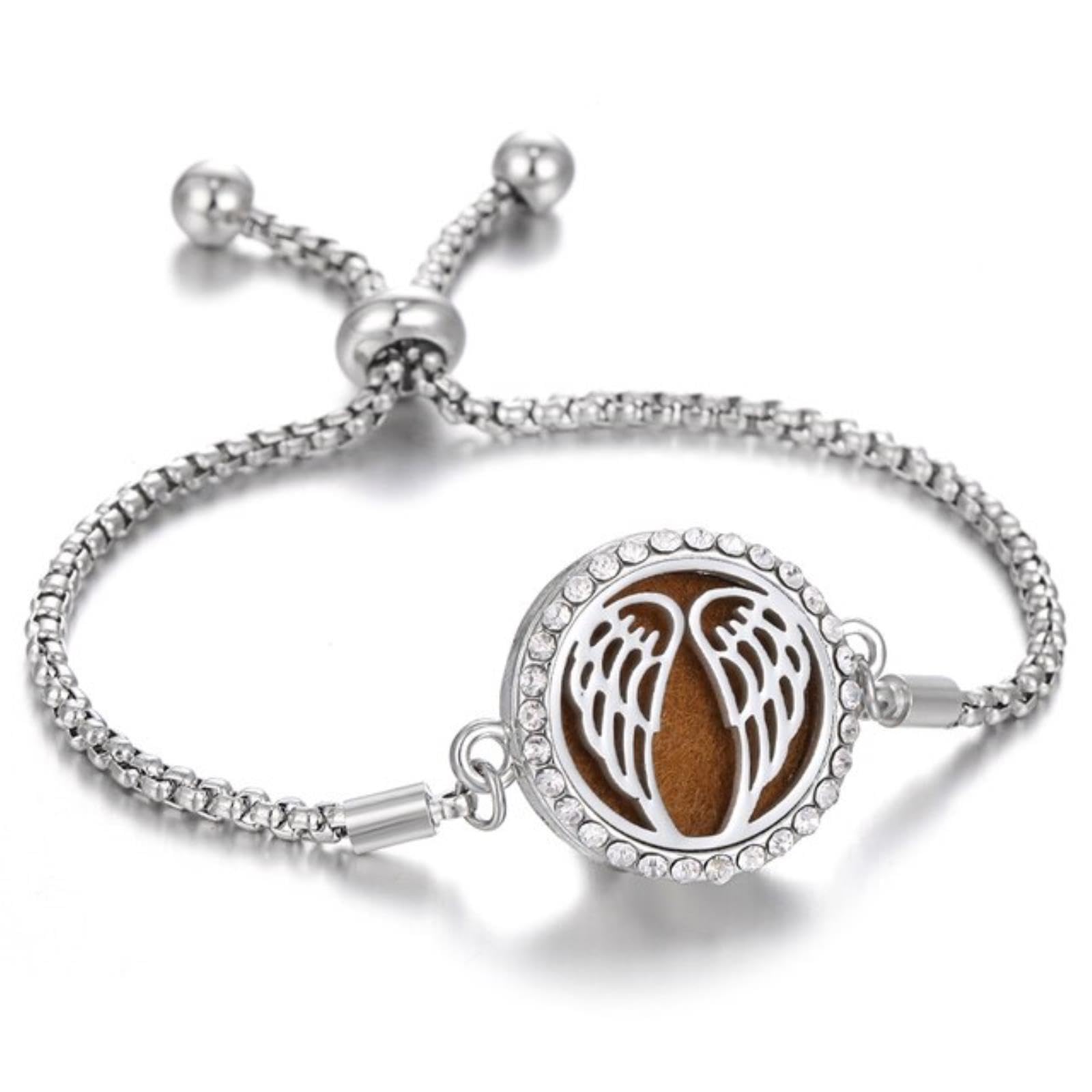 Weav 12 New Tree Of Life Aromatherapy Bracelet Threads Rotate Open Locket Bracelets Aroma Perfume Essential Oil Diffuser Bracelet