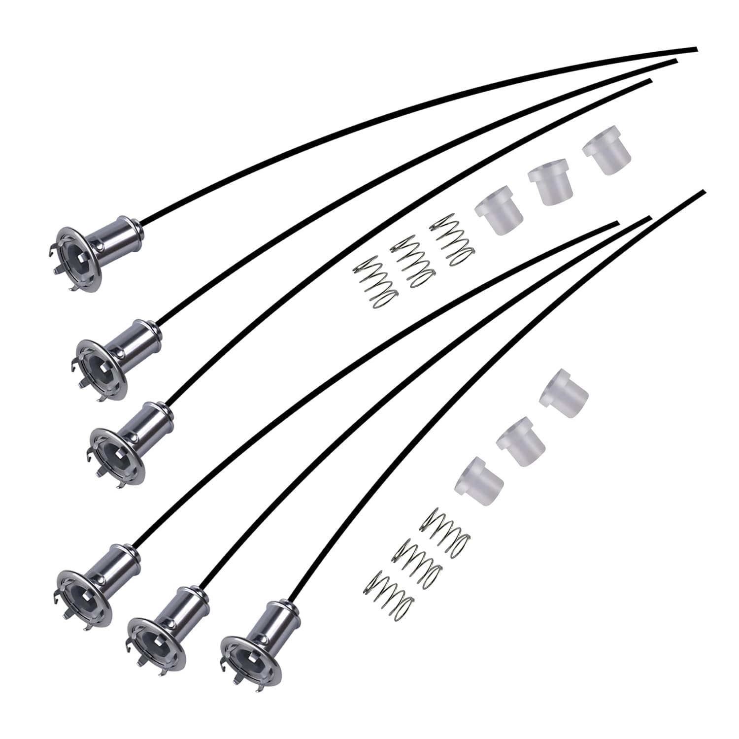 Vintage Light Sockets - 6 Pack for Gauges -6