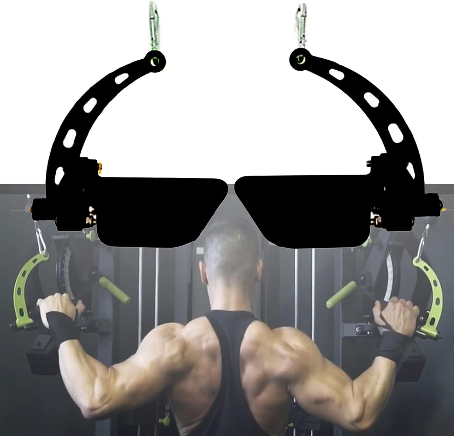 ZXFF LAT Pulldown Chest Grip Handle, Handle Can Be Rotated, Special