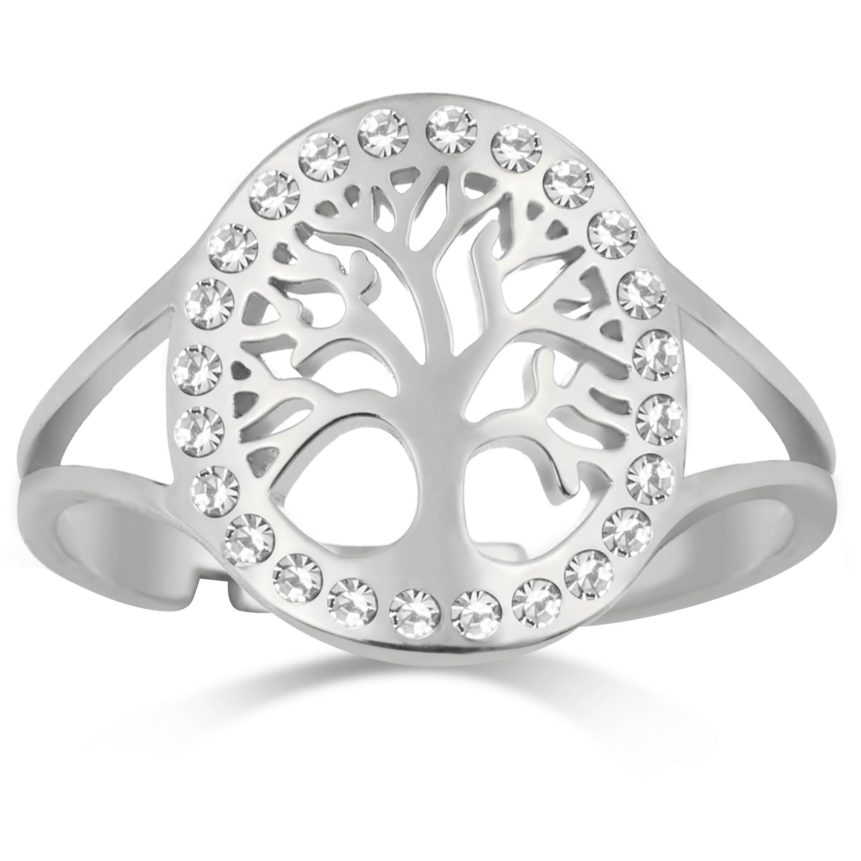 Boom des Levens Ring voor Mannen Odin's Raven Keltische Boom des Levens Ring voor Mannen Odin's Raven Keltische