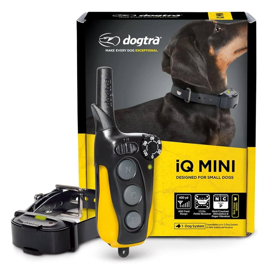 ドッグトラ Dogtra IQ ヤード トレーニング カーラー 小型犬用 Amazon.com: Dogtra iQ Mini Rechargeable Waterproof Mini Dog