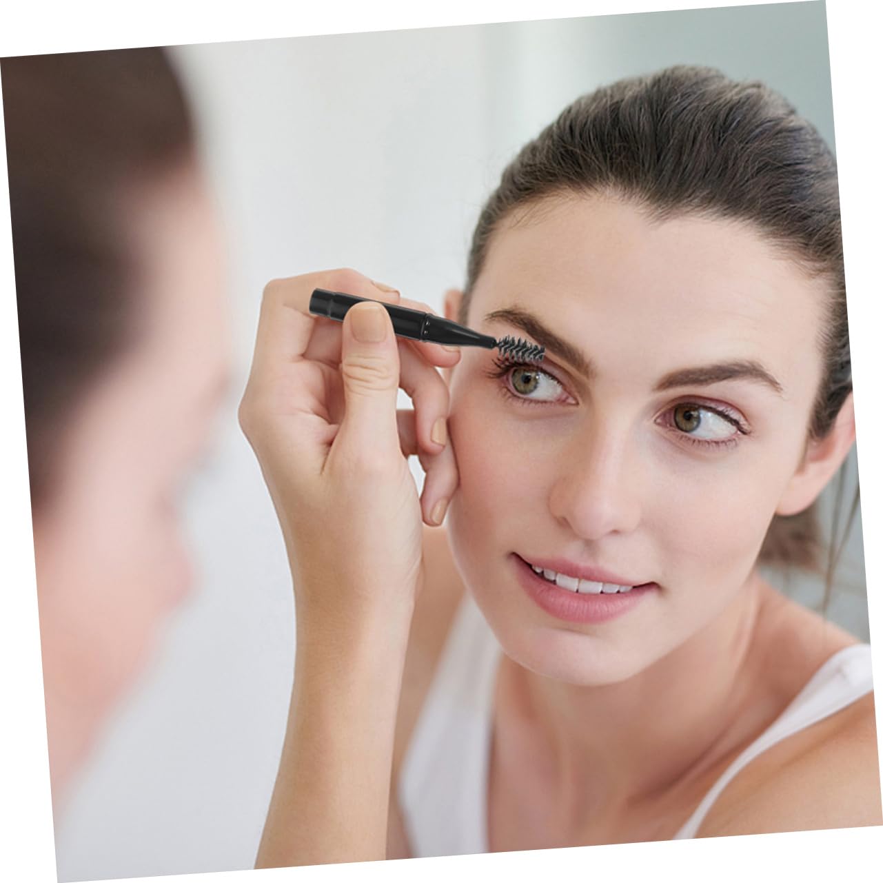 minkissy brochas de maquillaje en espiral para cejas, brochas de pestañas, aplicador de pestañas, varitas de pestañas, peine de rímel, varita de pestañas, cepillo de pestañas portátil, cepillo