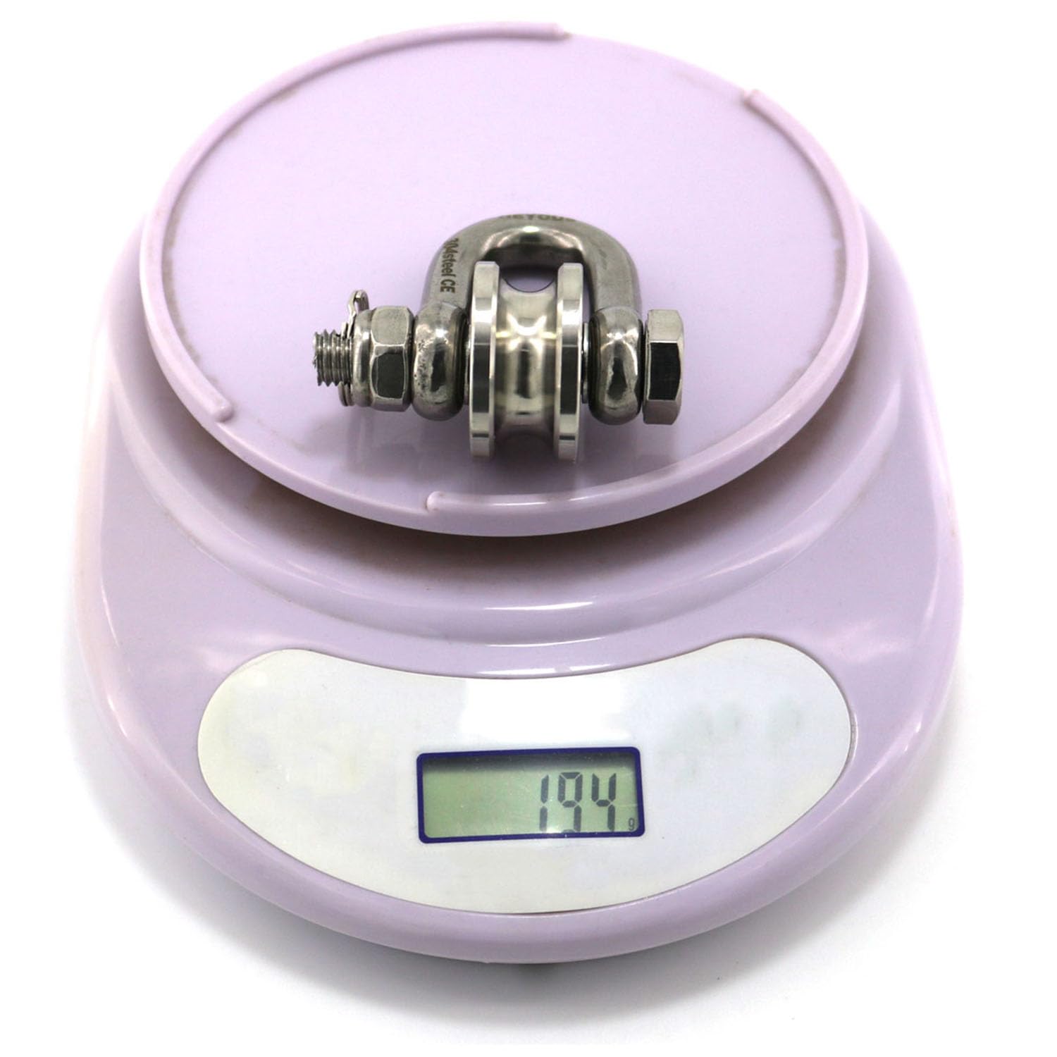 Long Unbuckled U Shaped Swivelling Pulley Stainless St - View #4