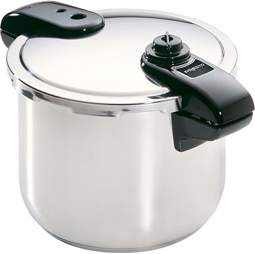 Presto 013708Quart acero inoxidable con tri-clad Base olla de presión
