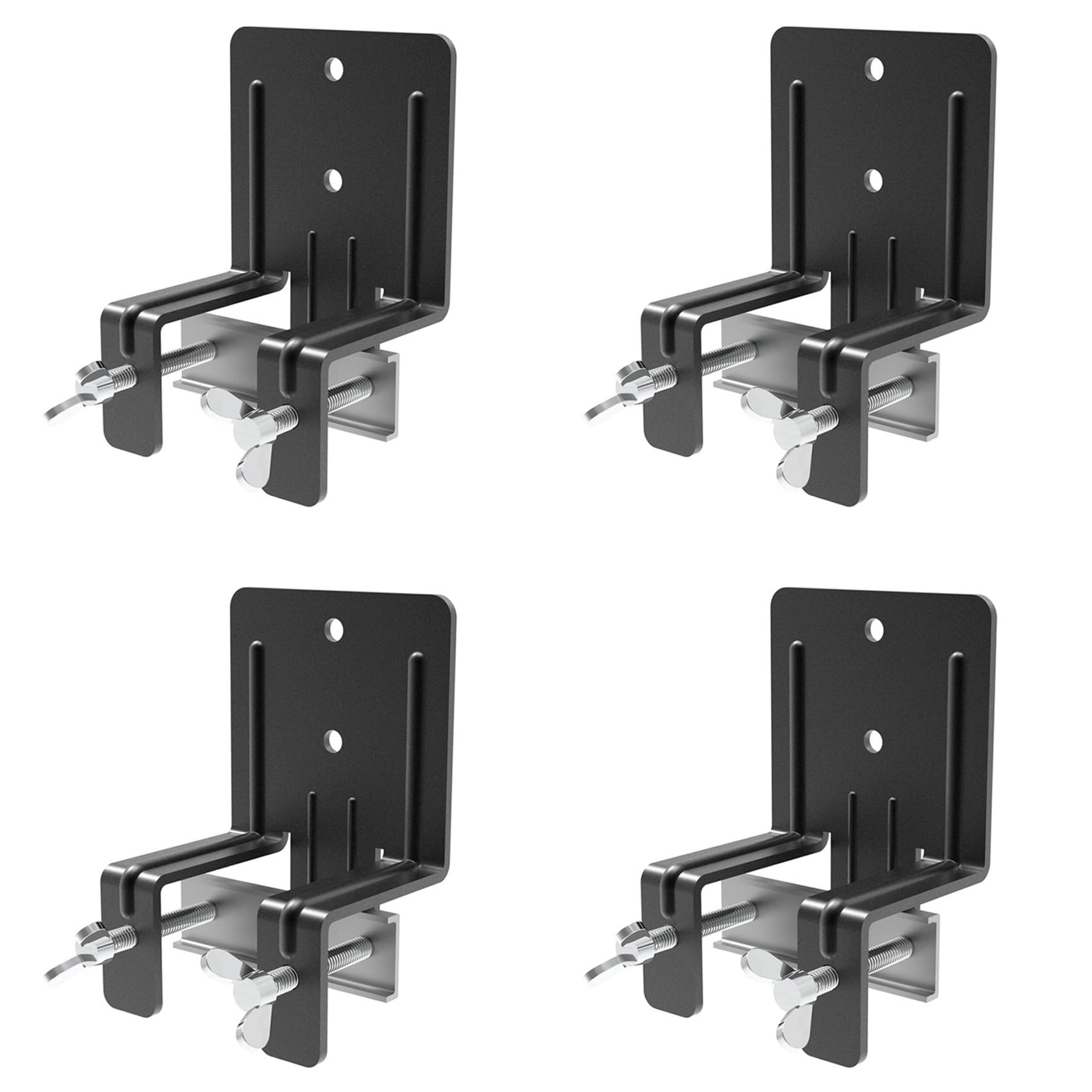 Vjsujehgy 4 PCS Non Slip Mattress Gripper for Metal Frame, Adjustable Non Slip Mattress Gaskets, Mattress Retainer Bar, Mattress