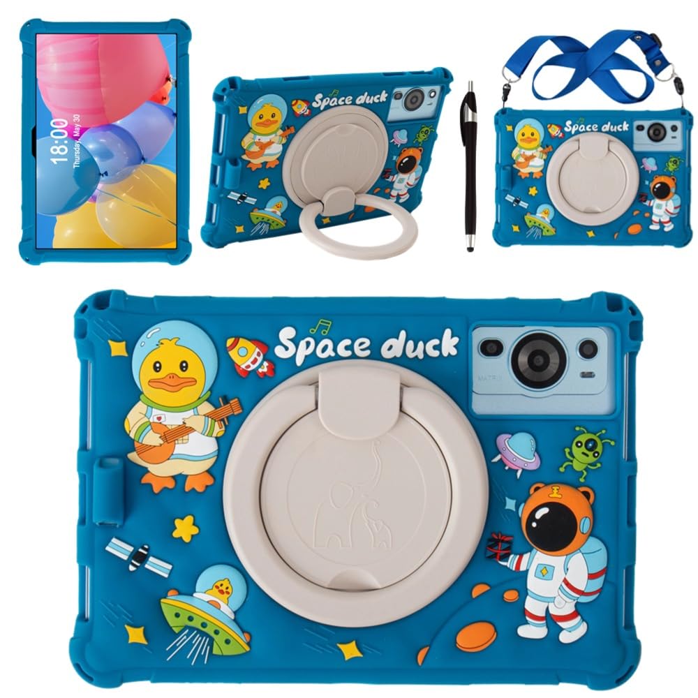 10.1 inch Android Tablet Case for Callsky-Tab 10.1 inch Cpad 10/aiprotablet C20e/Moderness MB1001/ECOPAD 10.1/BYYBUO A10/ONN 10.1" Tablets（Dark Blue