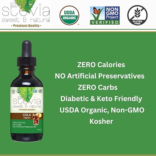 Miniatura 5 de CRAVESTEVIA  Gotas de Stevia Líquidas Naturales  Edulcorante Estevia Rebaudiana  Edulcorante Extraído de la Hierba Stevia Rebaudiana  Sin Gluten