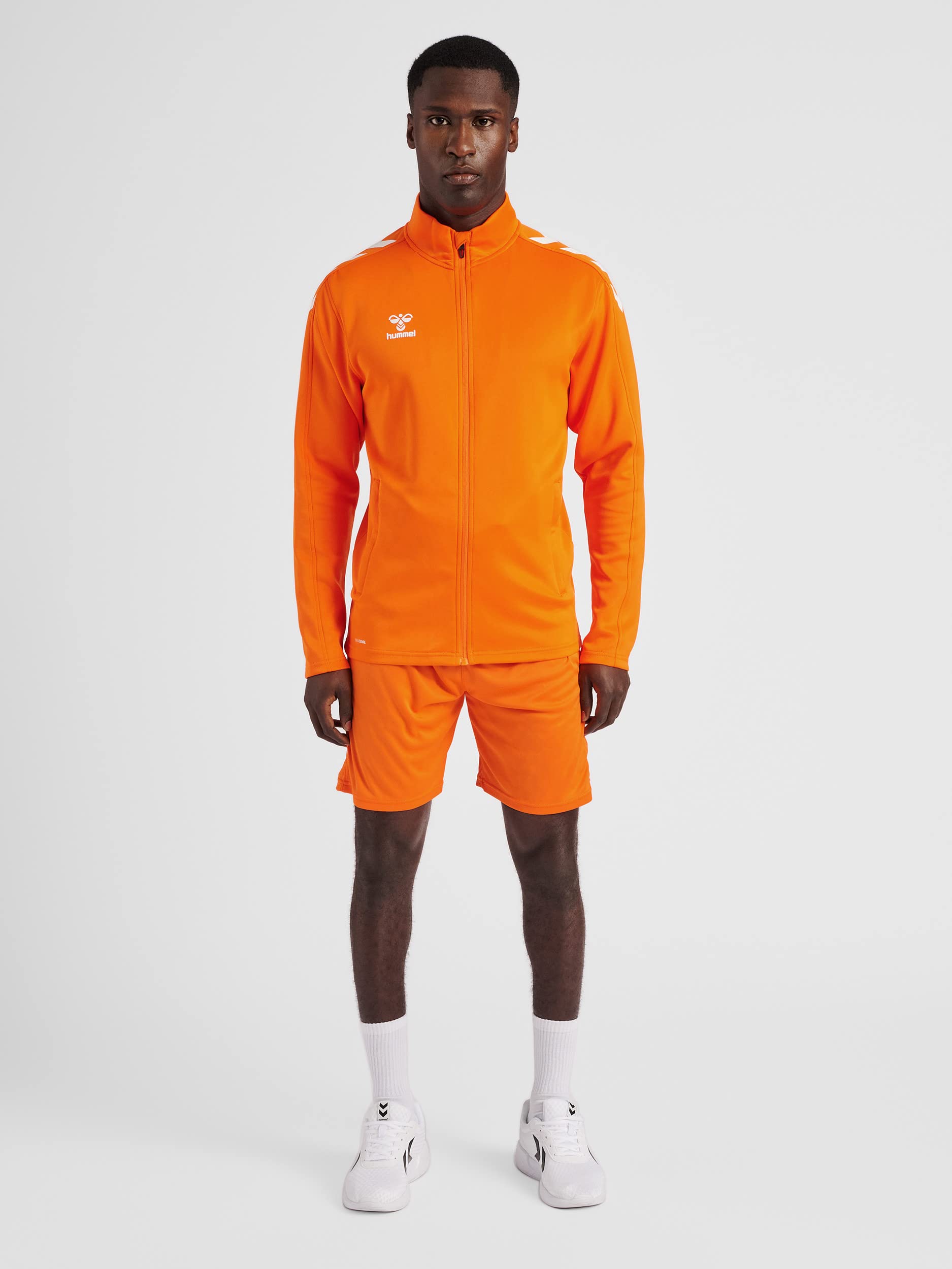 hummel bluza Mężczyźni Bluza Polarowa Hmlcore Xk Half Zip Poly Sweat