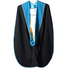 Graduation Deluxe Doctoral Hood With Gold Piping