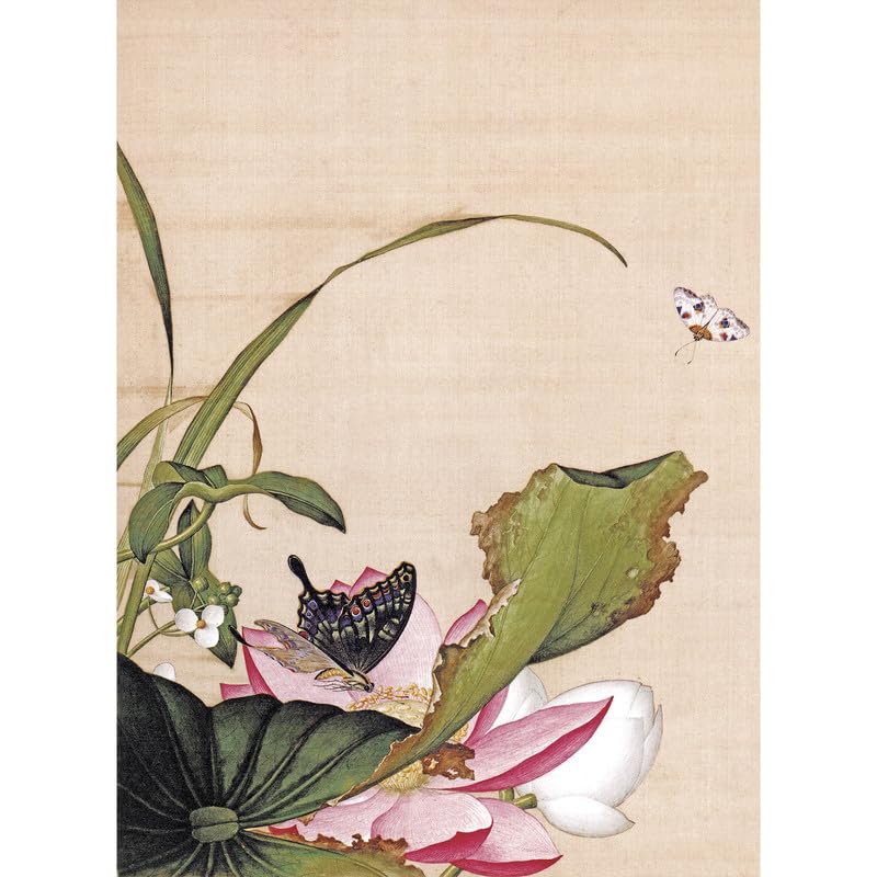 Bristlegrass Jigsaw Puzzles for Adults 1000 Pieces, Giuseppe Castiglione Masterpieces of Art Lotus Flower and Calla Liliy. Decor Birthday Party Gifts for Men Women Olds Seniors (1000pcs) — image 1