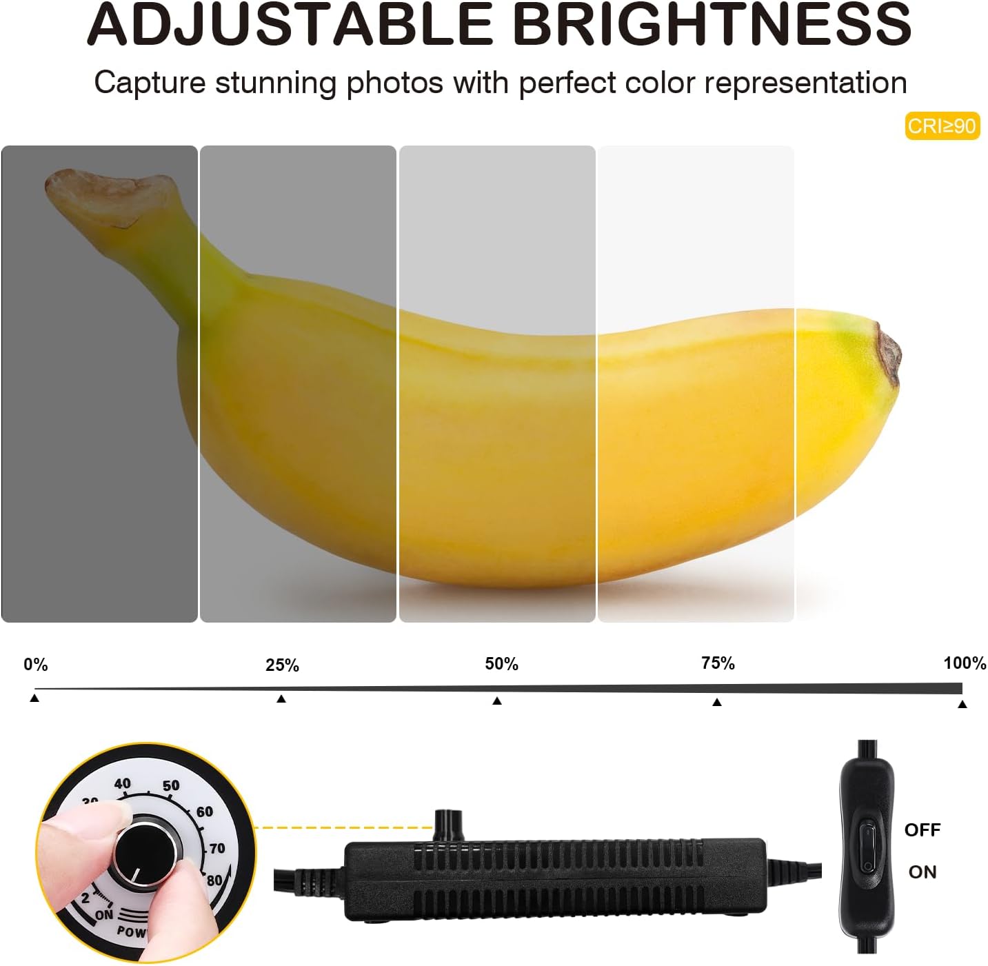 Light Box for Product Photography, Ruikca 32"x32"x32" Large Photo Booth with 210 LED, Photo Background Shooting Tent with 3 LED Light Dimming Panel and 5 Color Backdrops