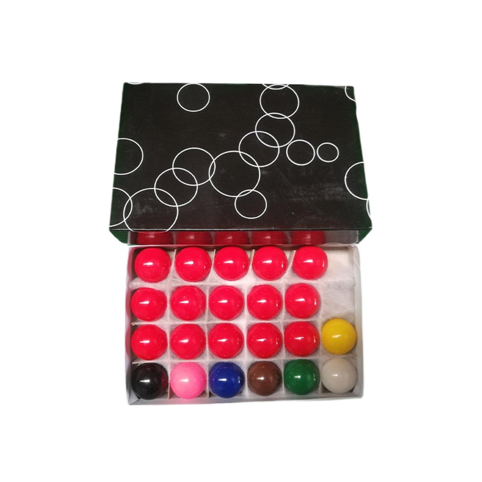 Set di 22 Mini Palle da Biliardo, Accessori per Giochi da Tavolo, Realizzati in Resina Fenolica di con Numeri Chiari, Ideali per Il Gioco, 32mm