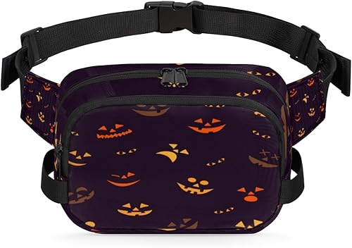 Tavisto Farol de calabaza espeluznante, duradero, impermeable, con cierre de doble cremallera, organiza tus artículos esenciales con facilidad,