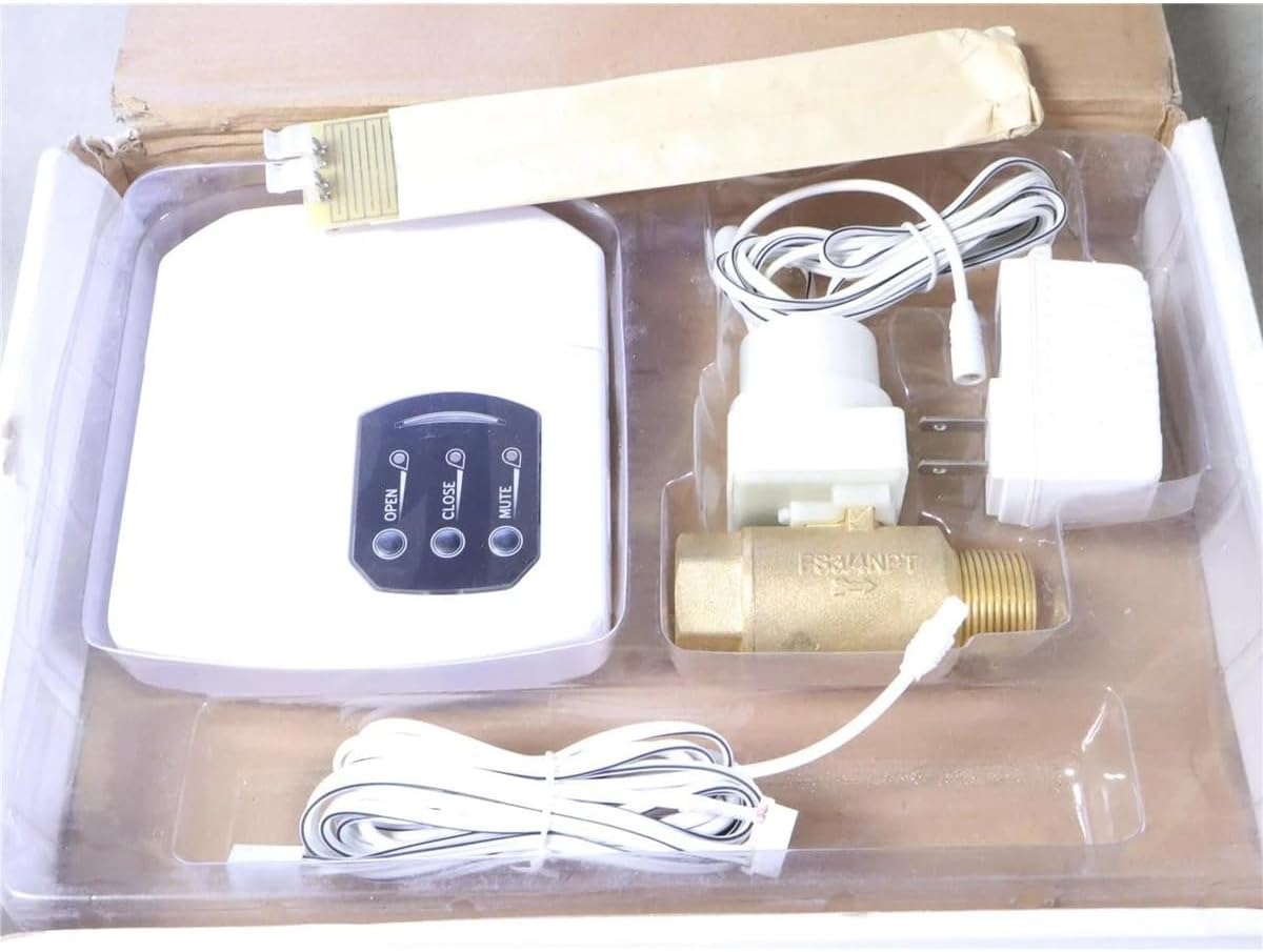 Replacement for LeakSmart 8810200 3/4" Hot Water Tank and Water Softener Appliance Kit #Tested #Used
