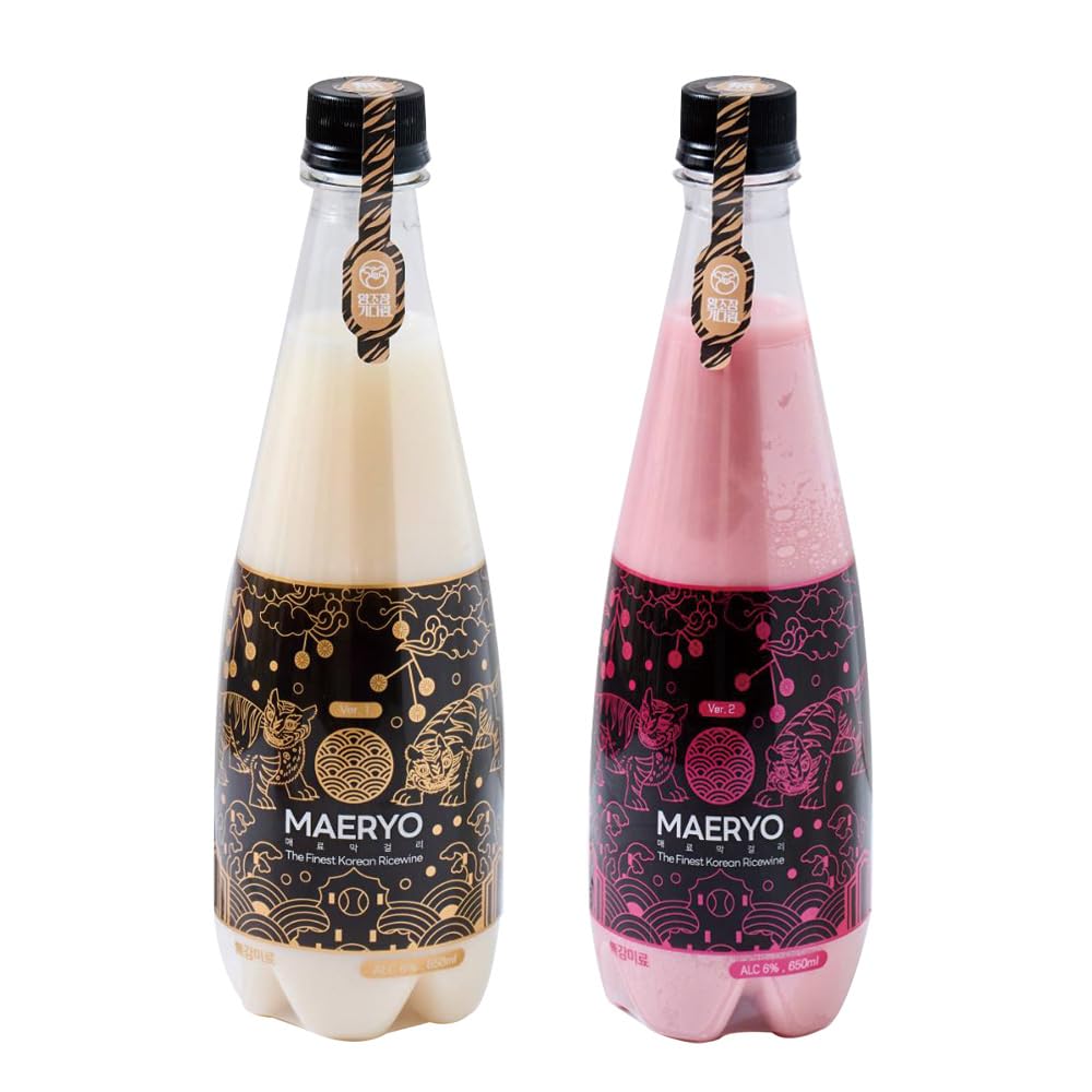Amazon.co.jp: 【メリョマッコリ】 マッコリ 650ml 2本セット