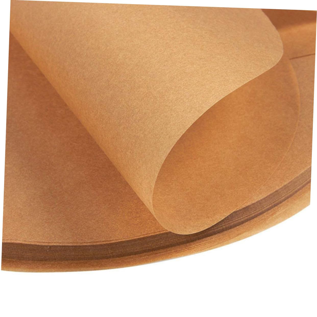 VALICLUD 200 piezas Papel para Horno Antiadherente de Silicona Unidades Absorbente de Aceite para Hornear y Barbacoa Resistente Químicos para Freidora y Vapor