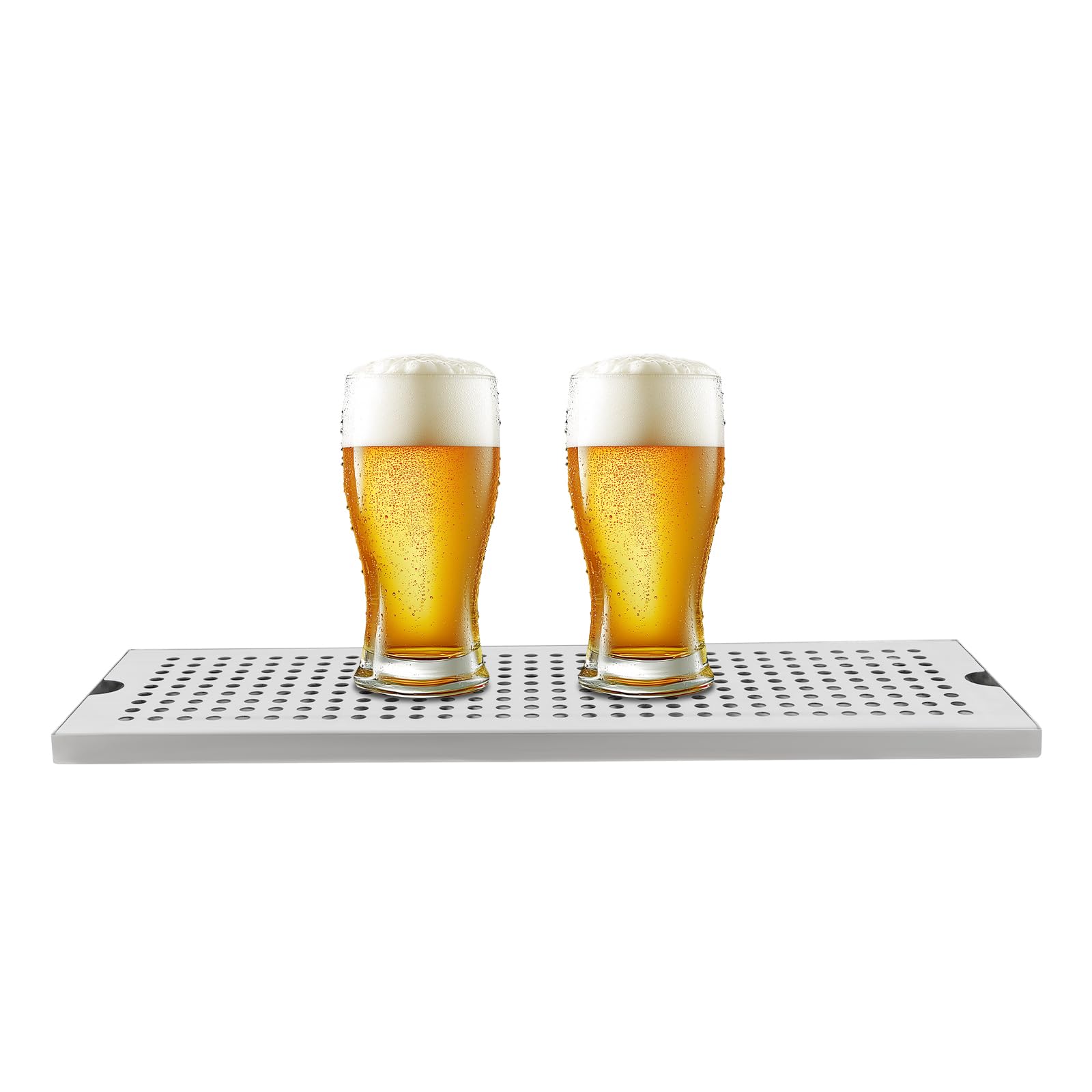 Vaschetta raccogligocce in acciaio inox, vassoio raccogli gocce per birra, facile da pulire, vassoio raccogli-torre, 50 x 17,5 cm, per casa, cucina, bar, ristorante